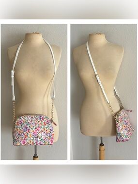 Nanette Lepore floral crossbody bag